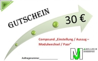 Dienstleistungs-Gutschein / Compound Einstellung / Auszug...