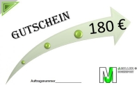 Gutschein - 180 €