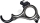 T.R.U Ball FULKRUM AC FLEX BACK TENSION 3 FINGER QUICKSILVER