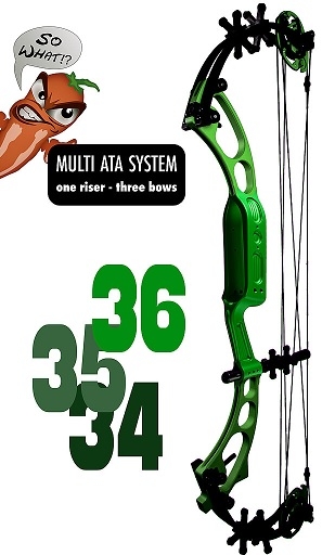 OK Archery - X ENERGY-SERIE Mark II 36 - Schwarz