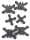 Bow-Jax-Set / Schwarz