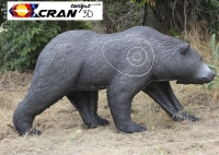 Braunbär laufend