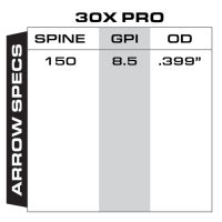 Gold Tip - CARBON NINE.3 MAX PRO OD9.27 250- 32"