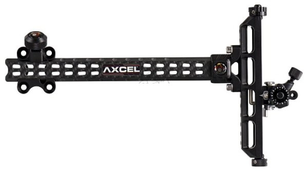 AXCEL ACHIEVE CARBON BAR EXT -  9 RH SCHWARZES RECURVE-VISIER